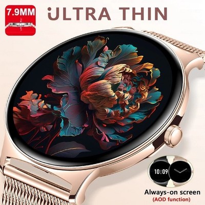 Huawei Neue Ultra Dünne Smartwatch Frauen Sport Armband Bluetooth Anruf Mode NEU