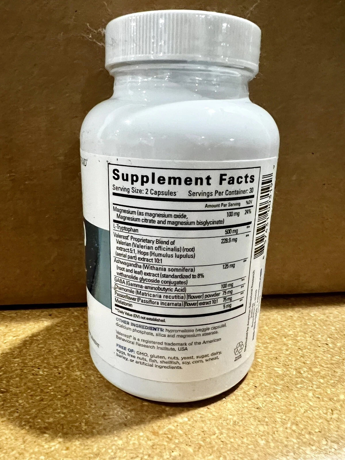 Relaxium Sleep 60 Caps 2 Pack (2 Months Supply) Get the Best Sleep MADE IN USA