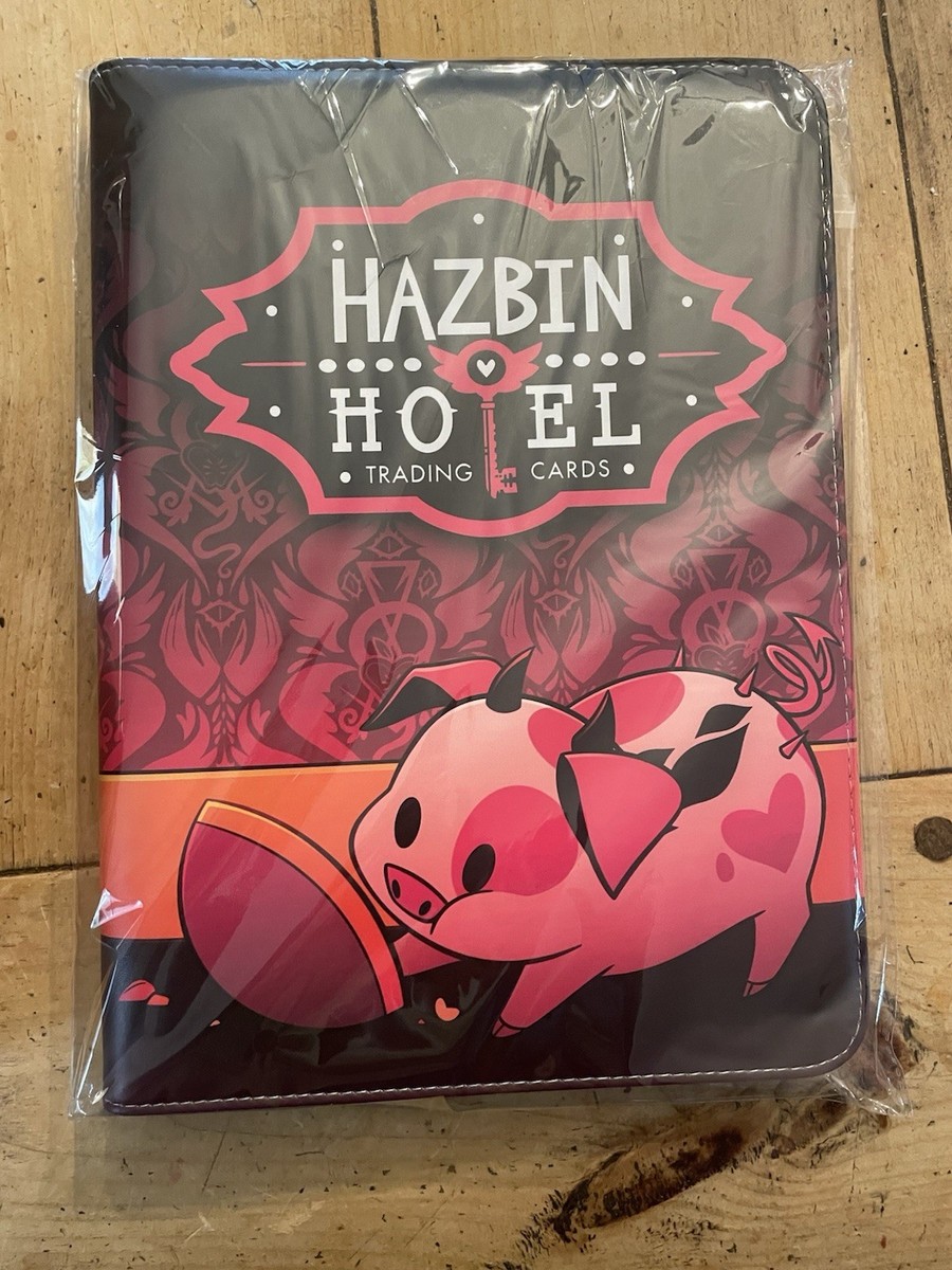 IN HAND Hazbin Hotel Fat Nuggets Trading Card Binder 9 Pockets