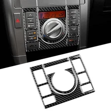Center Console AC Frame Stickers Trim Black Carbon Fiber for Scion TC 2005-2010