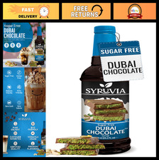Sugar Free Chocolate Coffee Syrup for Drinks, Lattes Desserts - 25.4 fl oz