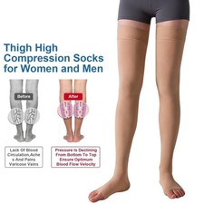 20-30mmHg Compression Stockings Medical Varicose Vein Relief Support Thigh High