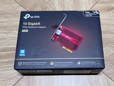 TP-Link 10GB PCIe Network Card TX401 -PCIe to 10 Gigabit Ethernet Adapter,Suppo