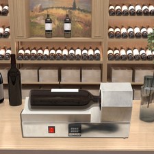 Bottle Cap Wrap Machine Wine Bottle Lids Sleeve Rubber Cap Shrinking Machine US