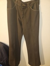 Farah Vintage Mens Brown Pants 34x32