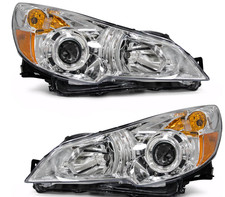 For 2010-2014 Subaru Outback Legacy Projector Headlights Pair Next Day Shipping