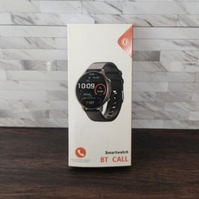 Bluetooth Smartwatch BT Call Fitness Tracker Rose Gold Peach