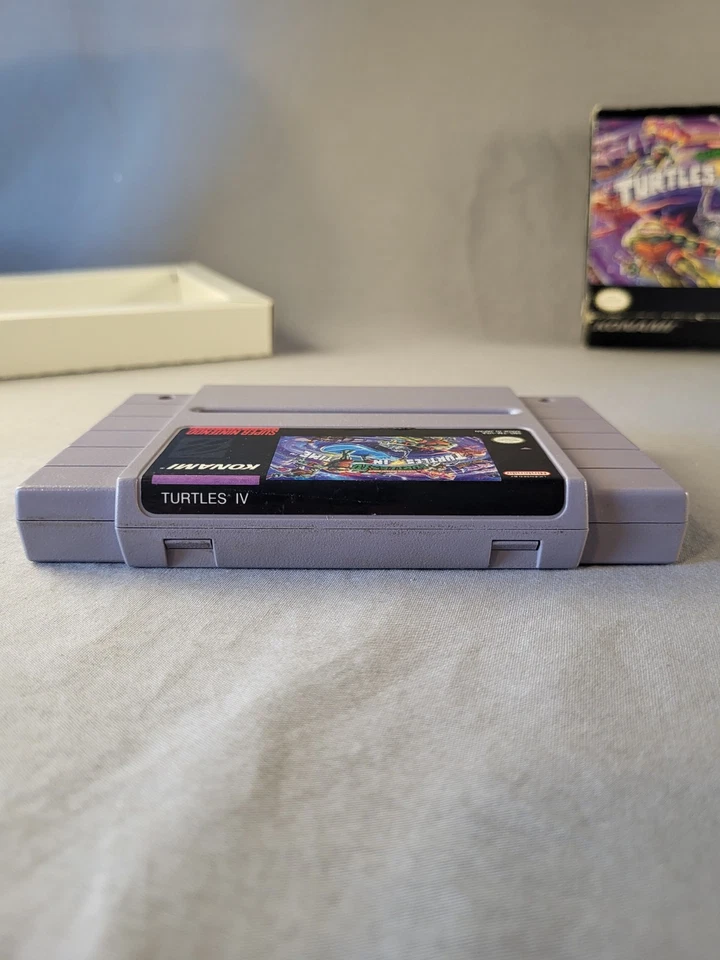 Teenage Mutant Ninja Turtles IV: Turtles in Time, SNES, Complete, Authentic! - Image 4 of 4
