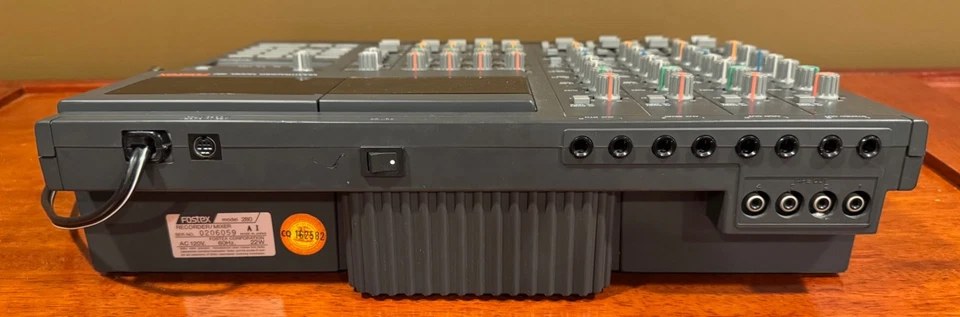 Gravador de cassete Fostex modelo 280 4 faixas - Imagem 3 de 4