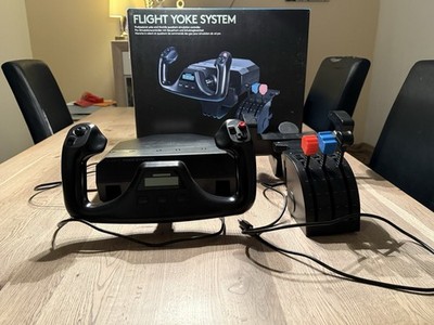 Logitech G Saitek PRO Flight Yoke System - Schwarz (945-000004)
