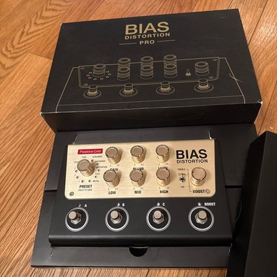Positive Grid BIAS DISTORTION PRO Guitar Effect Pedal Used