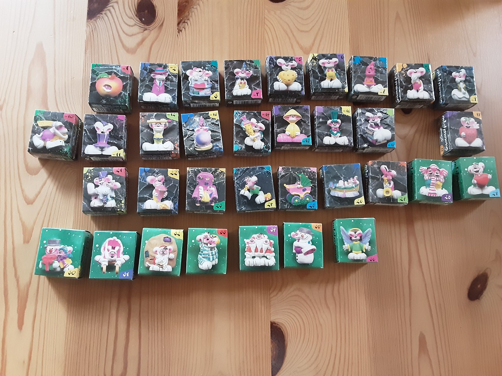 Diddl Sammelfiguren unbespielt Originalverpackung Nr. 1-36,   Nummer 2