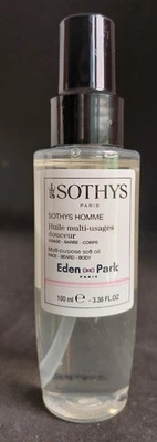 Sothys Homme - Huile multi-usages douceur - visage – barbe – corps - Photo 1/2