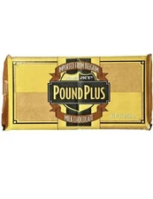 TRADER JOE'S Pound Plus Belgium Milk Chocolate Bar 1 HUGE PACK  EACH 17.6 Oz