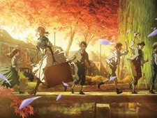 Violet Evergarden Vol.3 First Limited Edition Blu-ray Booklet Post Card F/S NEW