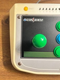 Sega Saturn Virtua Stick HSS-0136 Arcade Fight Stick Tested Japan SS Controller