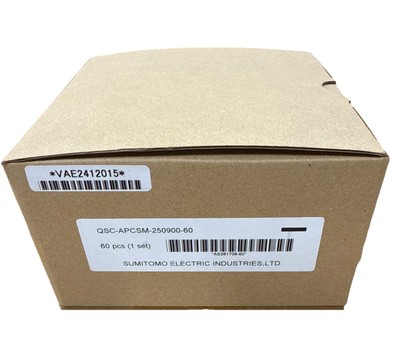 Sumitomo Quick SC/APC Fiber Connector (60 Piece Lot)
