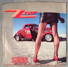 ZZ TOP Legs/Bad Girl 1983 WB Stereo 45 w/Pic Sleeve NM-/VG