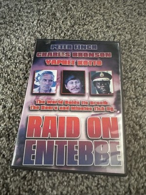 RAID ON ENTEBBE [2004 DVD] Peter Finch~Charles Bronson~Yaphet Kotto~1976