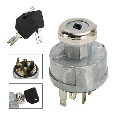 Ignition Starter Switch 3 Positions Anti Restart For Pollak 31-297 4292483