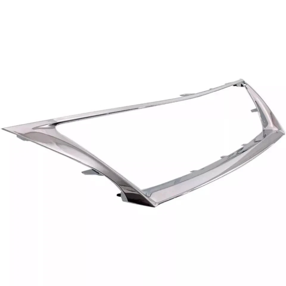 New Bumper Grille & Chrome Trim Molding Front For 2009-2010 Lexus IS250 IS350 Foto 2 de 4