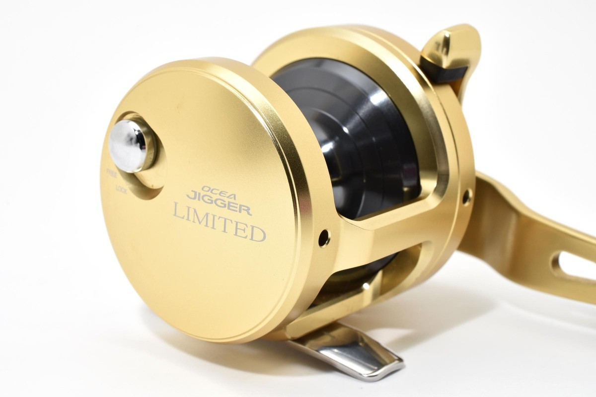 リール SHIMANO OCEA JIGGER 1500HG LIMITED Shimano 14 Ocea Jigger 1500HG Limited Jigging Reel Near Mint From