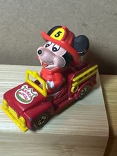 Vintage Tomy Walt Disney Mickey Mouse Die-Cast Fire Truck No. PD-2