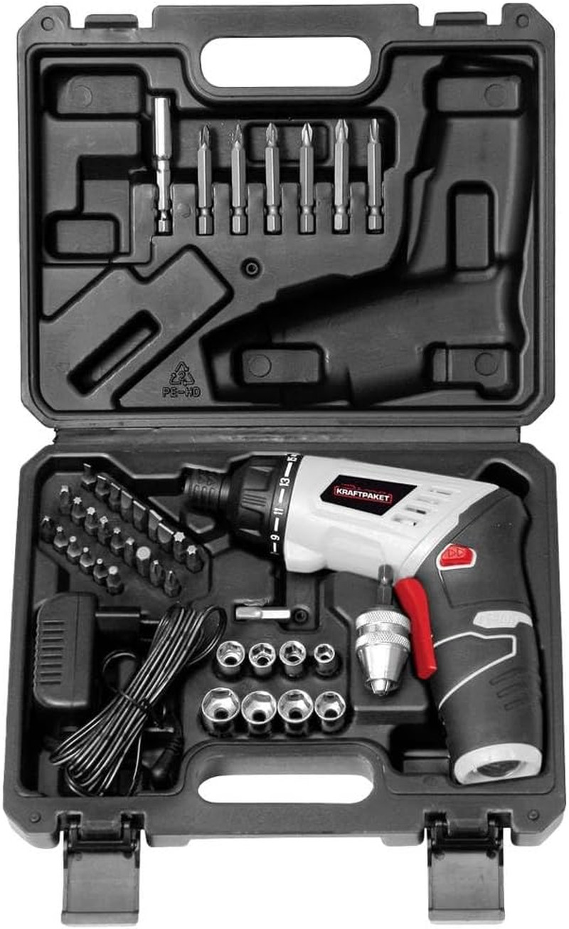 Regalo Ideale: Set Mini Avvitatore Multiplex 3.6V 5Nm 41 Accessori