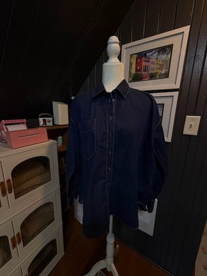 Women's Denim Button-up Shirt by BDG - Size Small / Petite