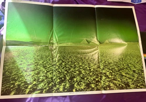 PINK FLOYD Dark Side of the Moon LP Vinyl Capitol EMI Records POSTERS & STICKERS