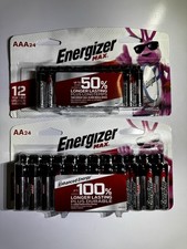 CIM X2 Energizer AA Batteries and AAA Batteries 24 Max AA Batteries 24 Max
