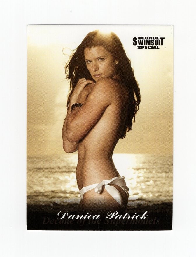 DANICA PATRICK SPORTS ILLUSTRATED DECADE SPECIAL SWIMSUIT CARD