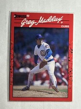 GREG MADDUX - Donruss 1990 #158 - Chicago Cubs