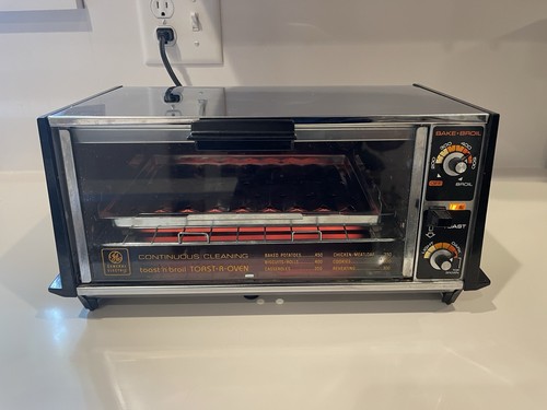 Vintage General Electric Toast N Broil Toast-R-Oven Tested Works A5T50 Toaster - Picture 14 of 17