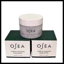 2 x Osea Undaria Cleansing Body Polish 1 Oz 30 g Travel Size New