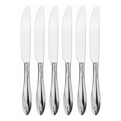 WMF Sinfonia Menümesser B-Ware 6-tlg Cromargan , Tafelmesser, Messer, Besteck