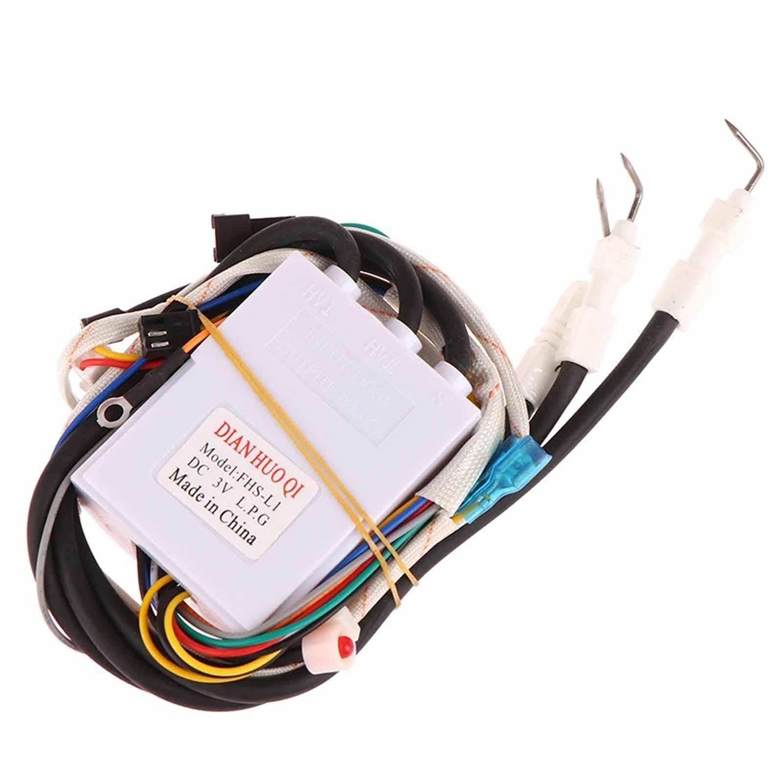 Gas Water Heater Pulse Igniter Temperature Control Sturdy Spare Part 14 Wire
