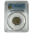 1914-P Buffalo Nickel PCGS AU58 NA189
