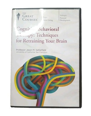 Cognitive Behavioral Therapy Techniques Retraining A Brain Great Courses AudioCD