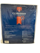 Guardsman NEW King Comfortmark  Waterproof Mattress & Box Spring Encasement