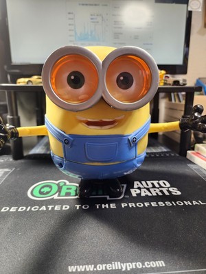 Despicable Me Minion 7'' Talking Bob Toy Rubber Interactive Working