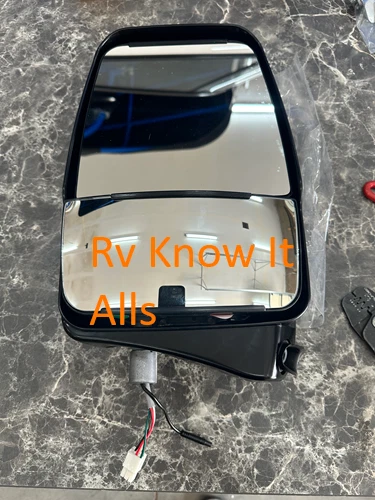 719926 Velvac Black Passenger Deluxe Mirror Head With Camera