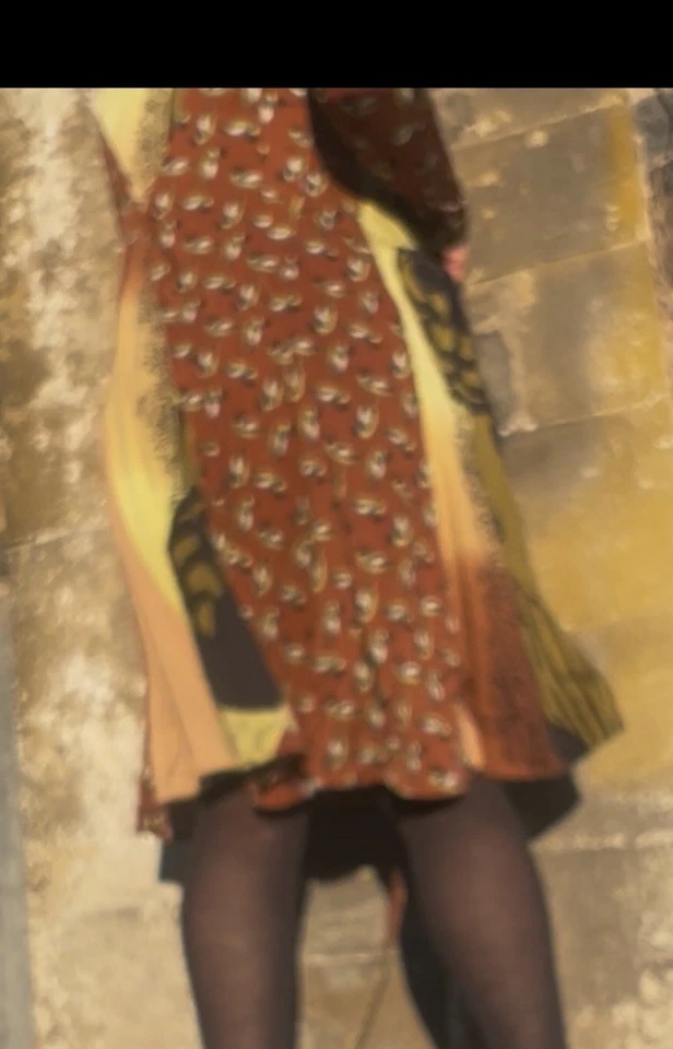 New!Exquisite Issa London Dress Butterfly Botanical silk wrap dress UK10 - Image 4 of 4