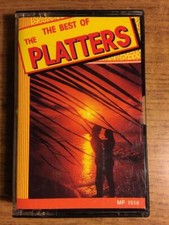 THE BEST OF THE PLATTERS CANADA RARE CASSETTE TAPE TESTED LATE NITE BARGAIN 