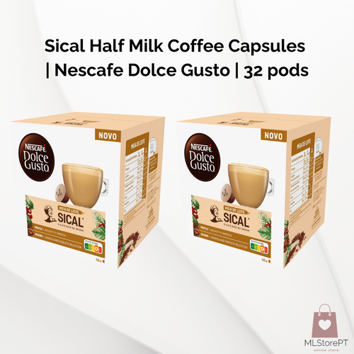 Sical Half Milk Coffee Capsules Nescafe Dolce Gusto 32 pods eBay