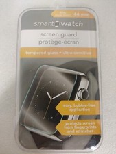 Smart Watch Screen Guard Fits Apple Watch 44 mm Tempered Glass Ultra-Sensitive.