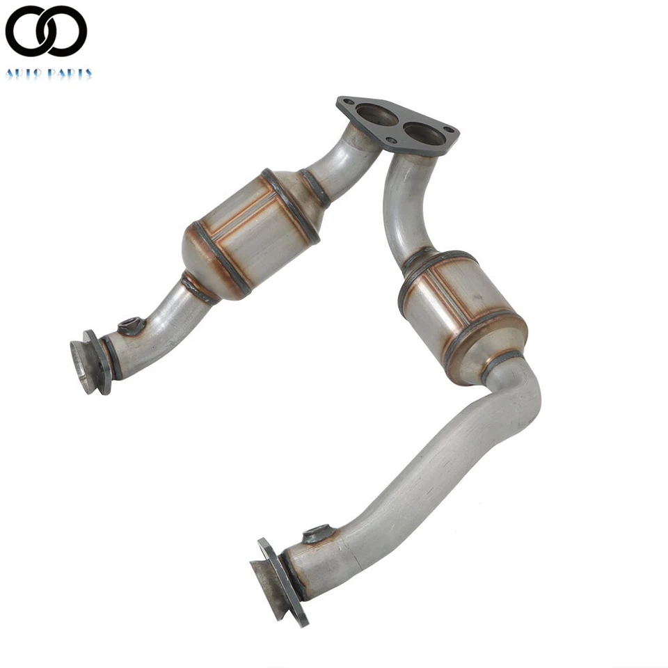 Y Pipe Catalytic Converter For 1998/1999/2000 Ford Ranger 3.0L 4.0L Front Side - Image 2 of 4