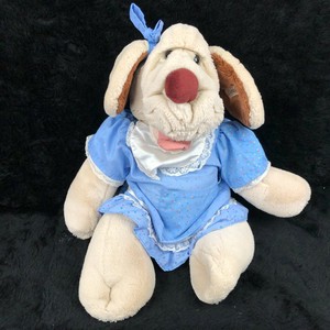 wrinkles stuffed dog