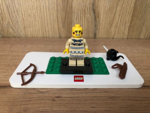 Lego Tribal Hunter 8683 Serie 1 col01-1 col001 Indianer Figur Minifigur - Bild 3 von 5