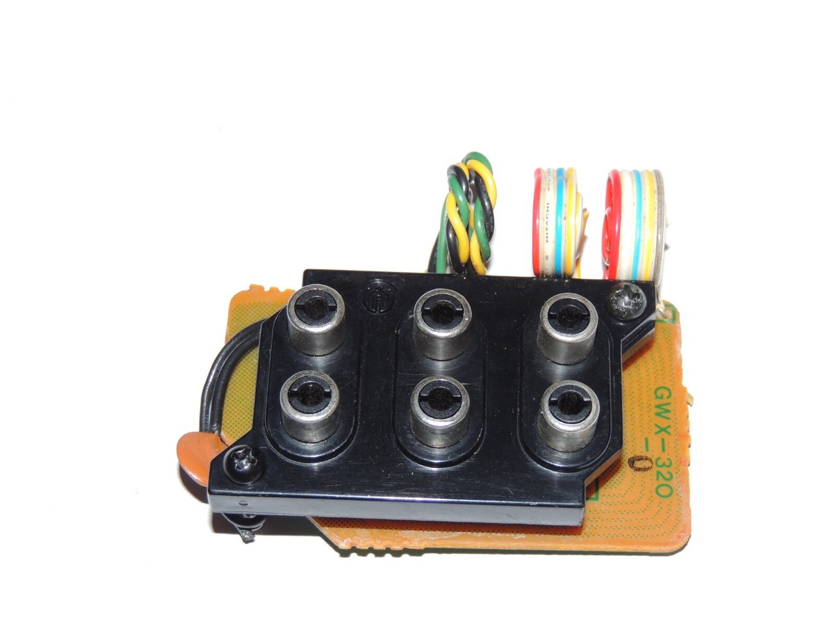 Pioneer SA-608 SA-6800 6P Input Terminal Assembly AKB-055 & GWX